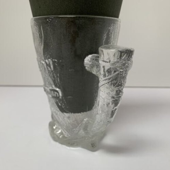 Vintage McDonalds Flintstones Mammoth Glass Mug Cup RocDonalds 1993 France - Picture 4 of 12